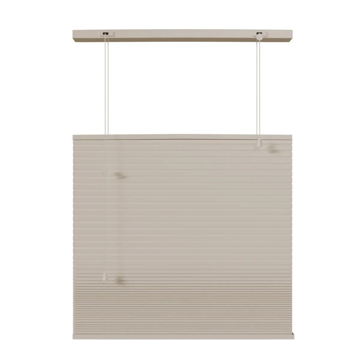 Wabenplissee nach Maß – Verdunkelnd – Beige
